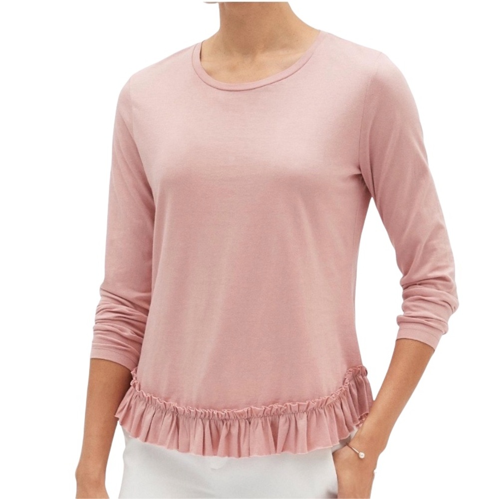 Banana Republic Ruffle Hem Top